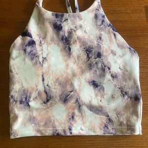 Marble Print Old Navy Active Top
